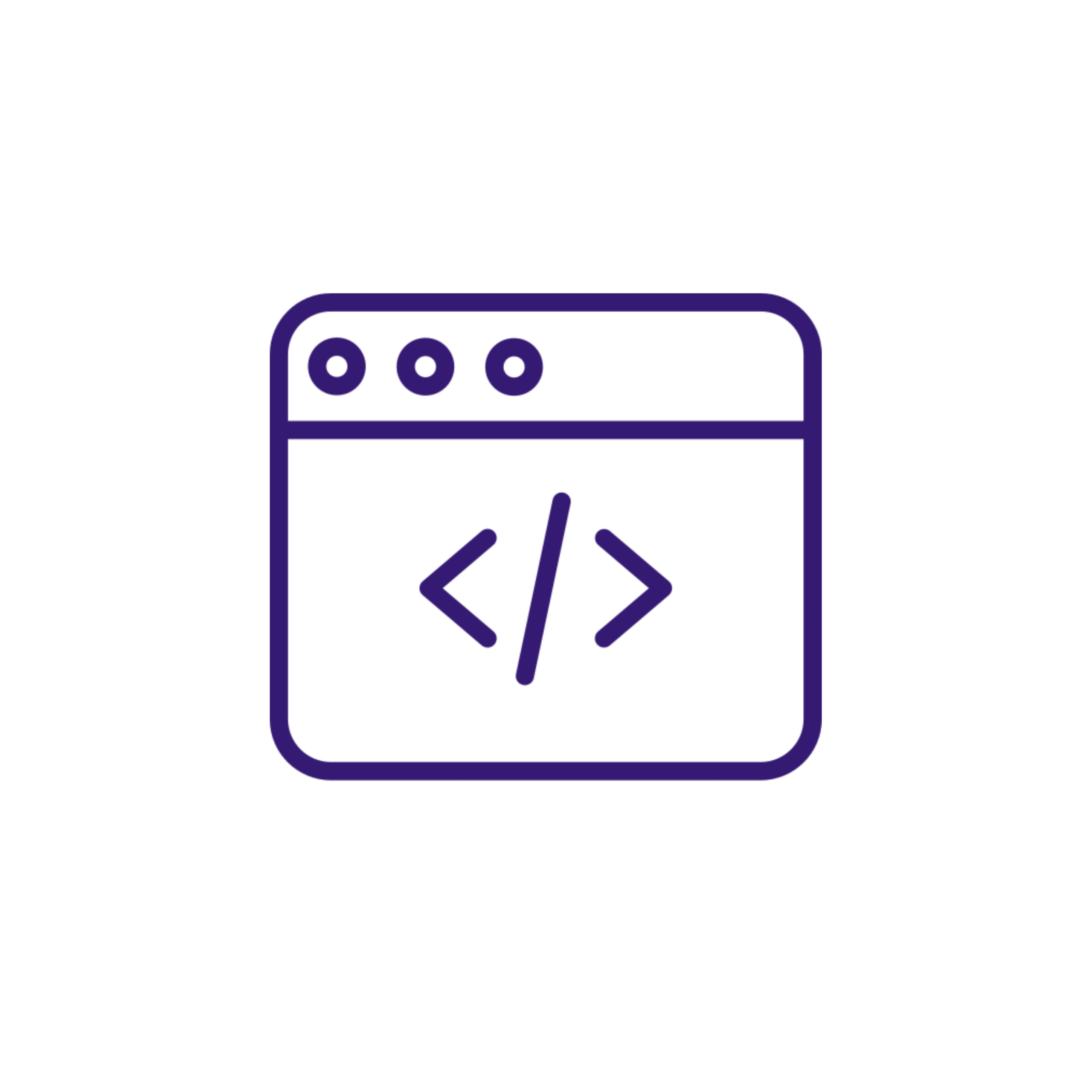 Pictogramme représentent le Développement d'applications ou de sites