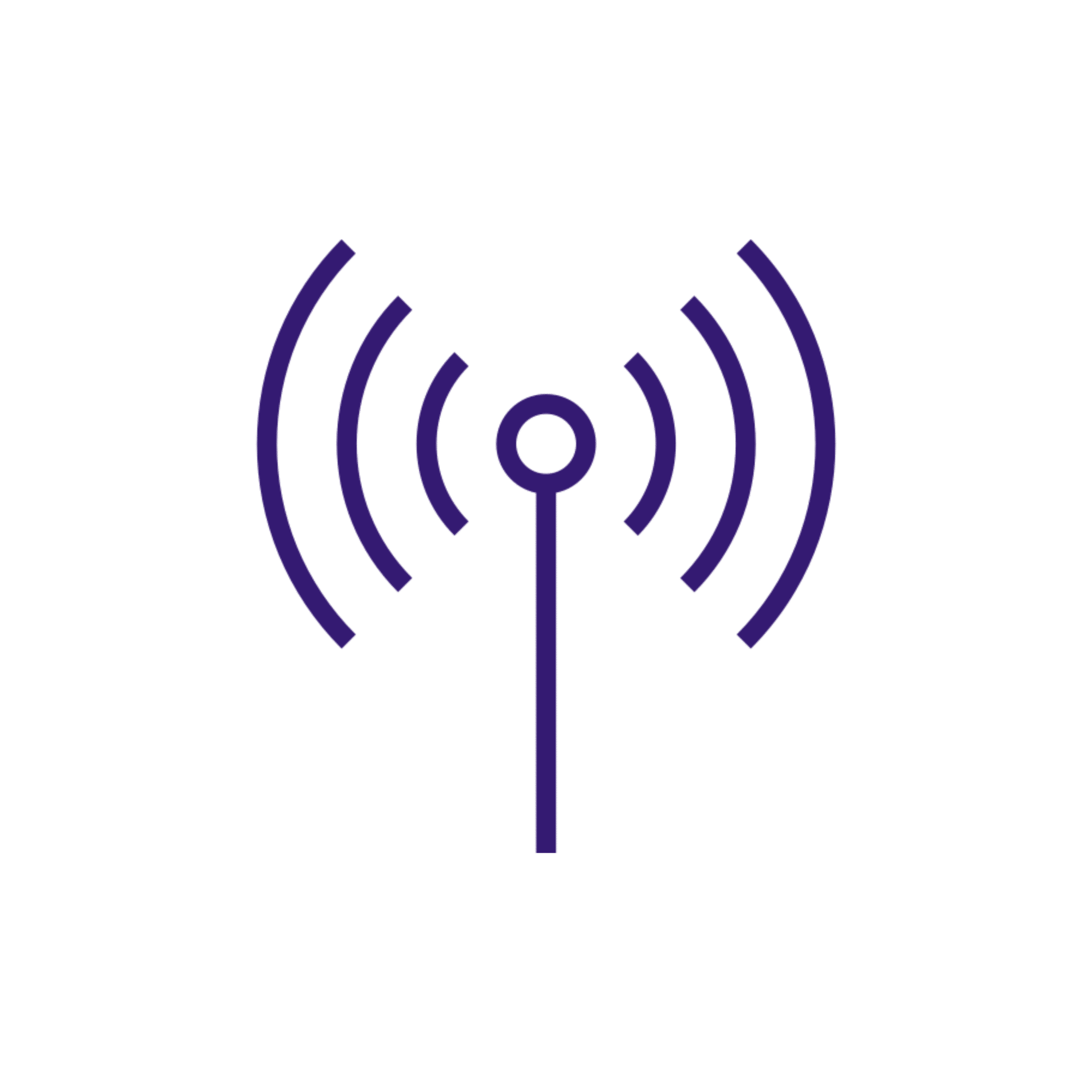 Pictogramme d'une antenne relais