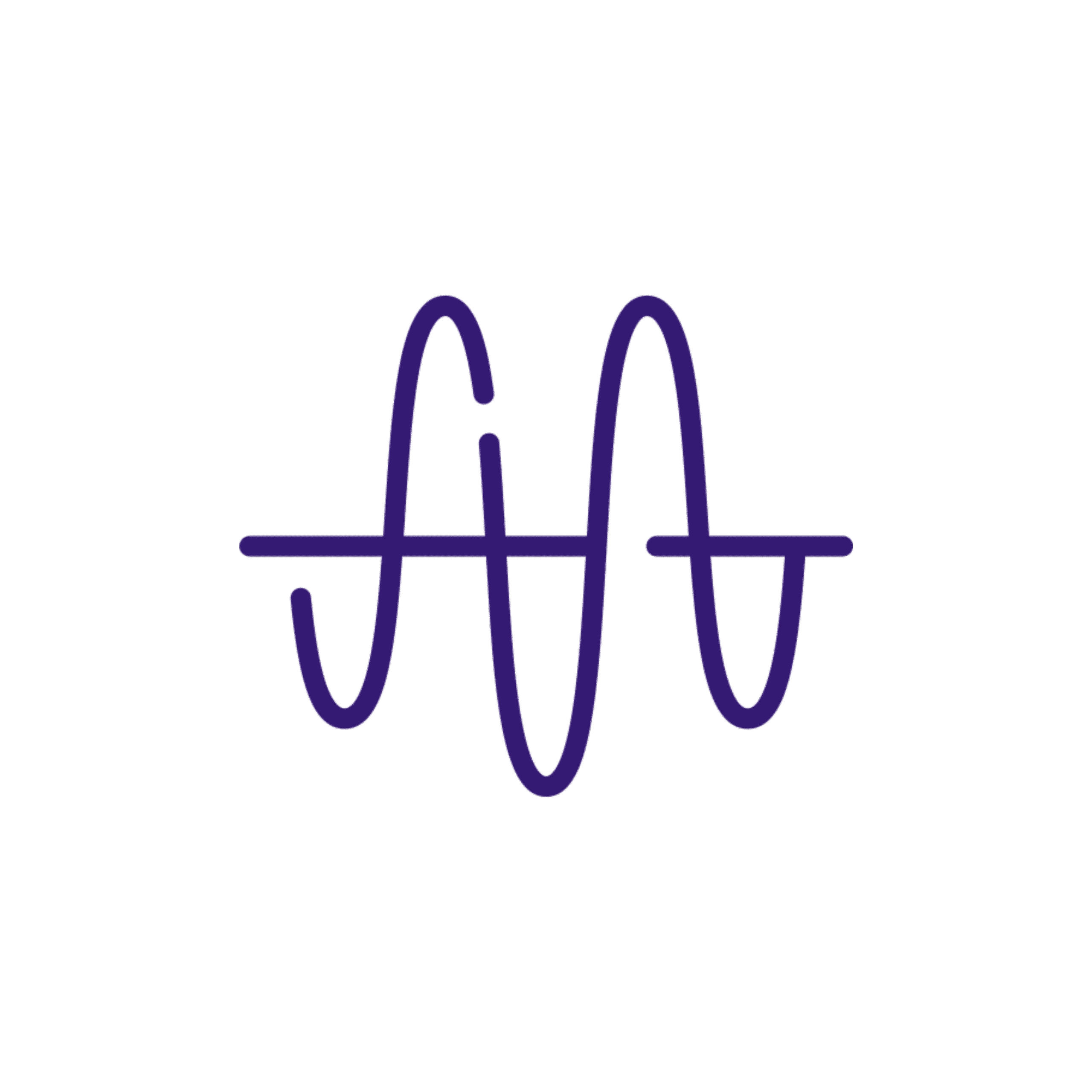 Pictogramme d'une onde électromagnétique